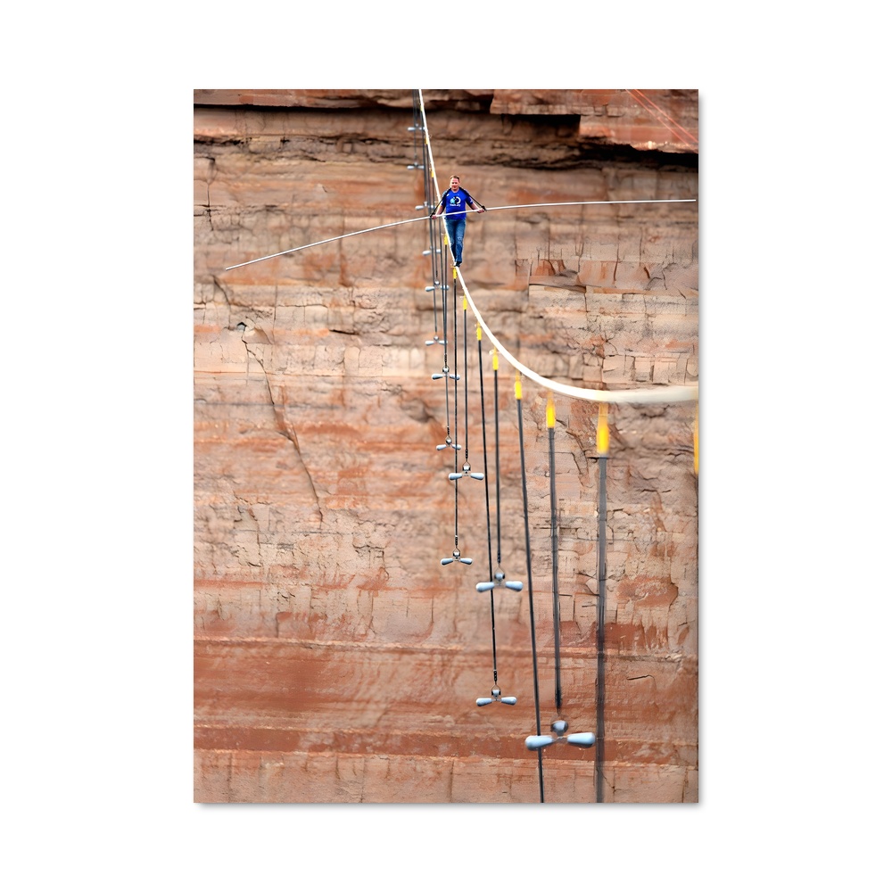 Poster Nik de wallenda